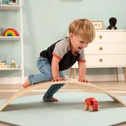 Active-Tots Pikler Style Climbing Triangle, Bridge, Climbing Cube & Balance Board - FSC® certified