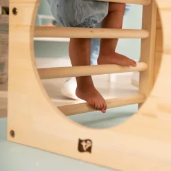 Active-Tots Pikler Style Two Climbing Cubes & Bridge - FSC® certified
