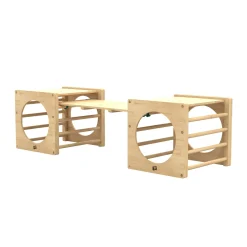 Active-Tots Pikler Style Two Climbing Cubes & Bridge - FSC® certified