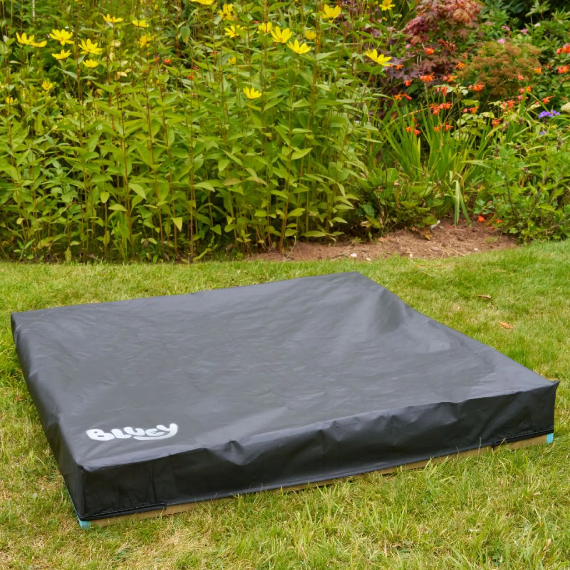 Bluey Wooden Sandpit with Cover