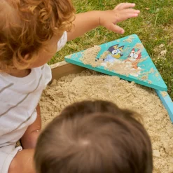 Bluey Wooden Sandpit with Cover
