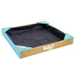 Bluey Wooden Sandpit with Cover