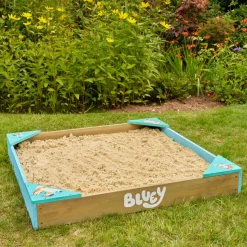 Bluey Wooden Sandpit with Cover
