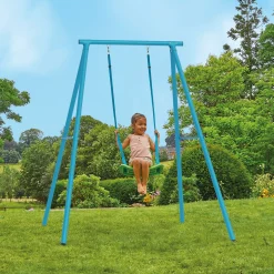 Build Your Own Deluxe Single Metal Swing Frame