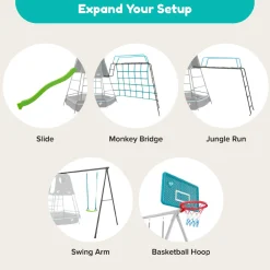 Build Your Own TP Explorer Metal Climbing Frame Black Edition