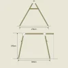 Build Your Own TP Knightswood Double Wooden Swing Frame & Extension