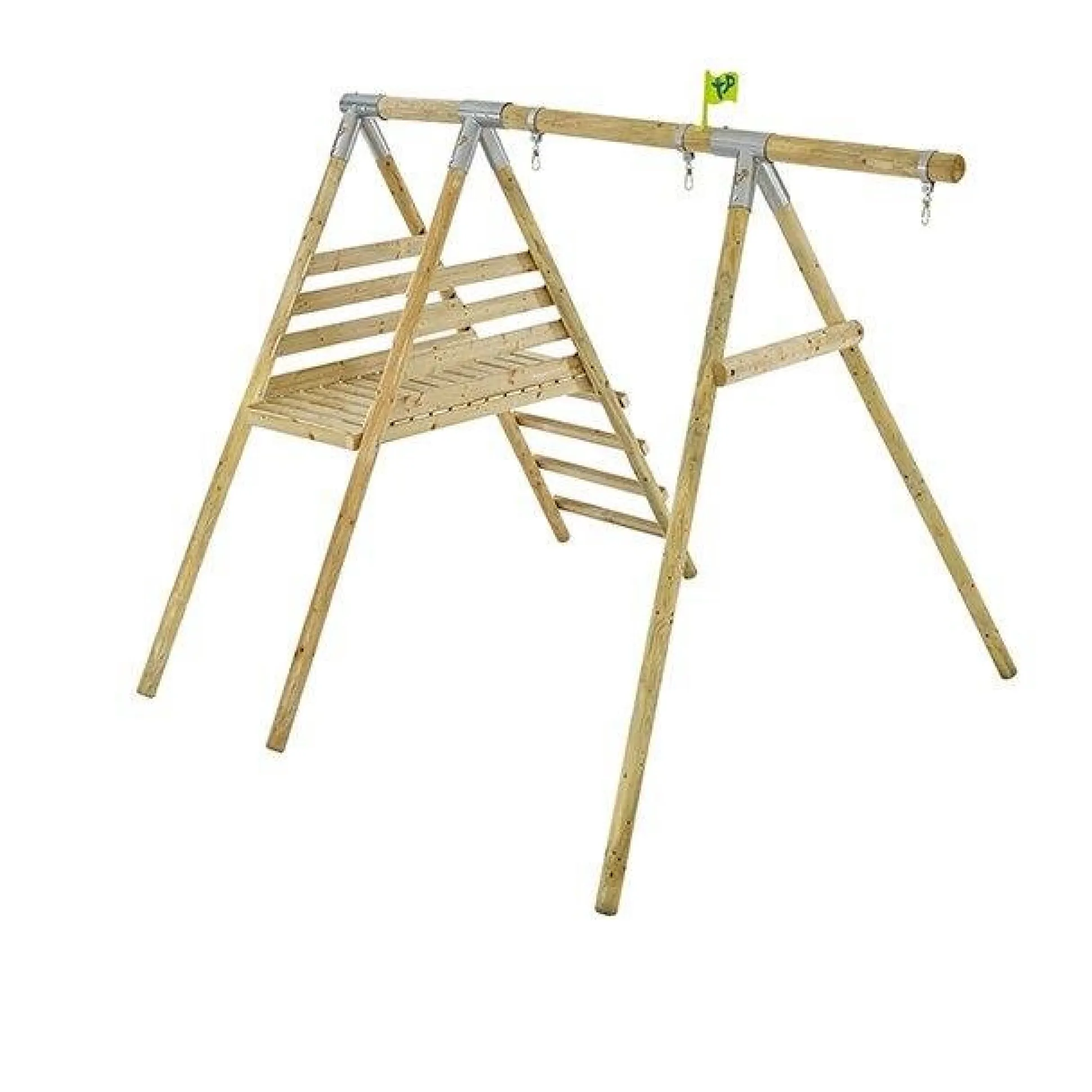 Build Your Own TP Knightswood Wooden Single & Deck Swing Frame