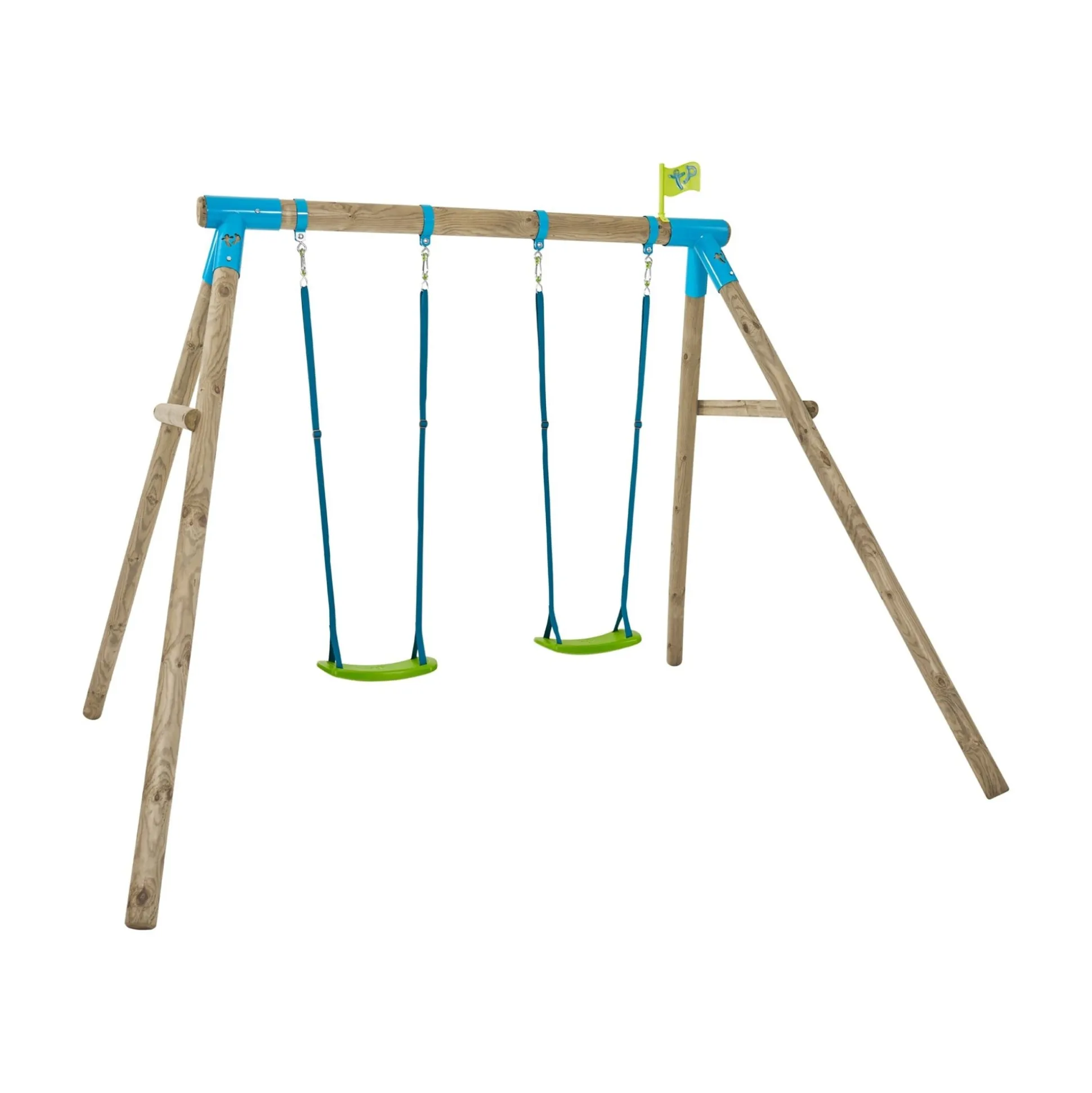 Build Your Own TP Sherwood Wooden Double Swing Set