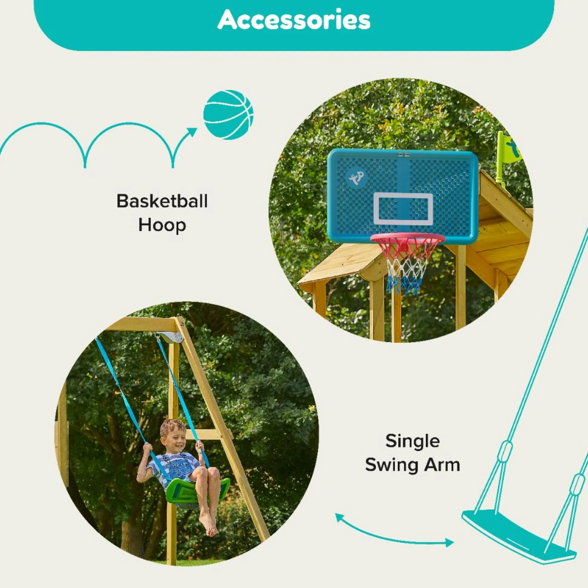 Build Your Own TP Treehouse Wooden Play Tower - FSC® certified