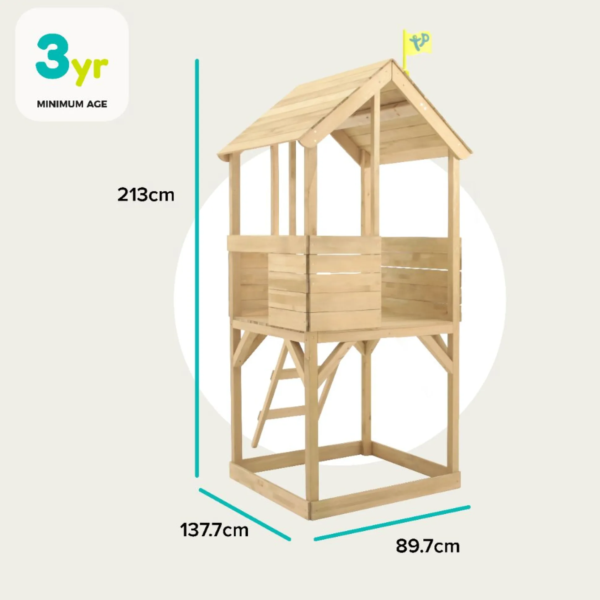 Build Your Own TP Treehouse Wooden Play Tower - FSC® certified