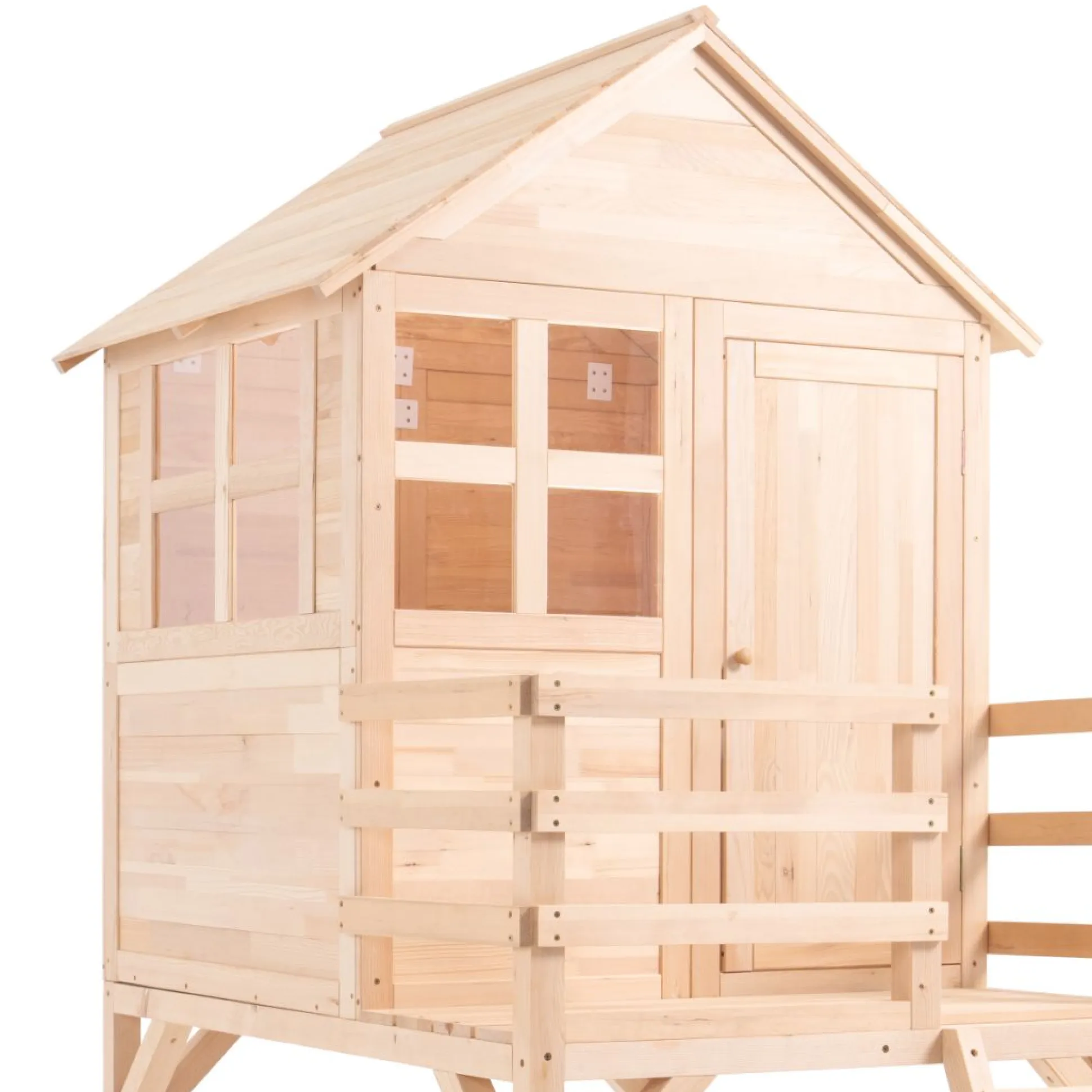 Buttercup Cottage Wooden Playhouse with Deck - FSC® certified