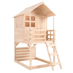 Buttercup Cottage Wooden Playhouse with Verandah and Deck - FSC® certified