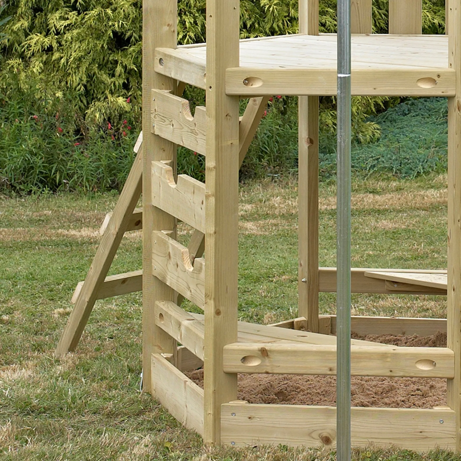 Castlewood climbing frame with Wavy Slide - FSC® certified