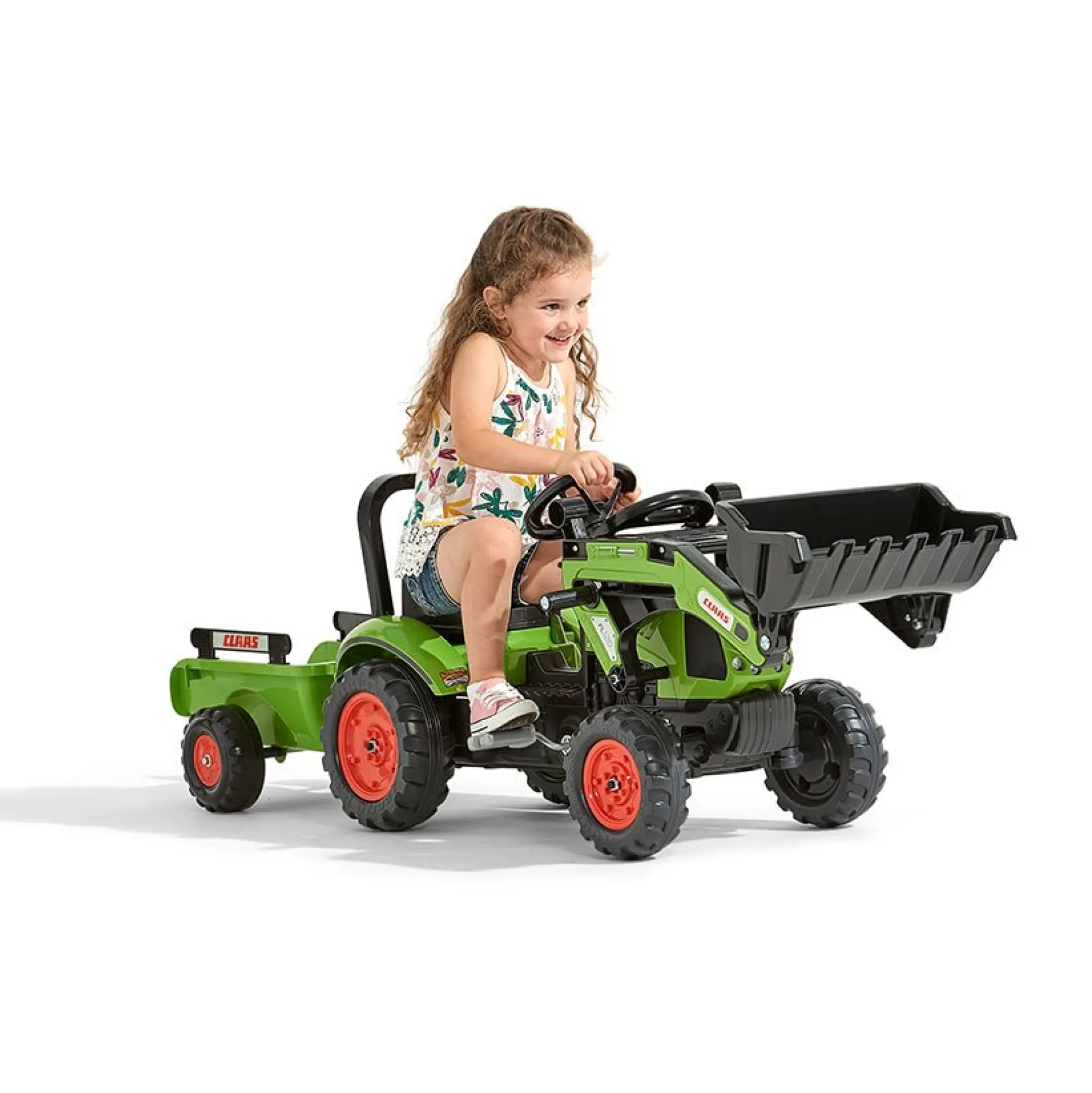 Falk Class Backhoe with Trailer