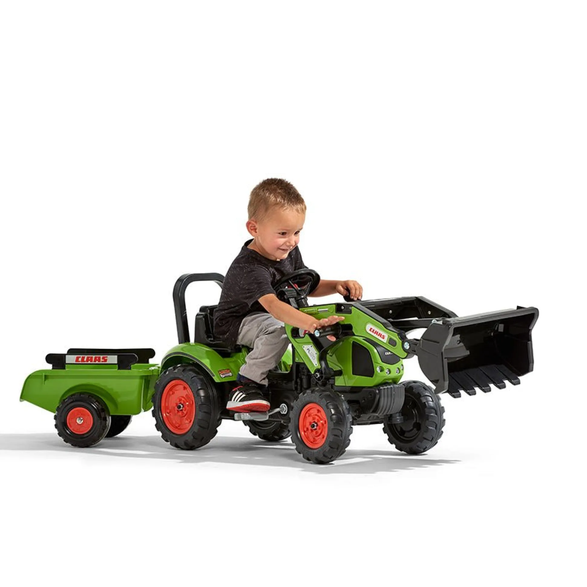 Falk Class Backhoe with Trailer
