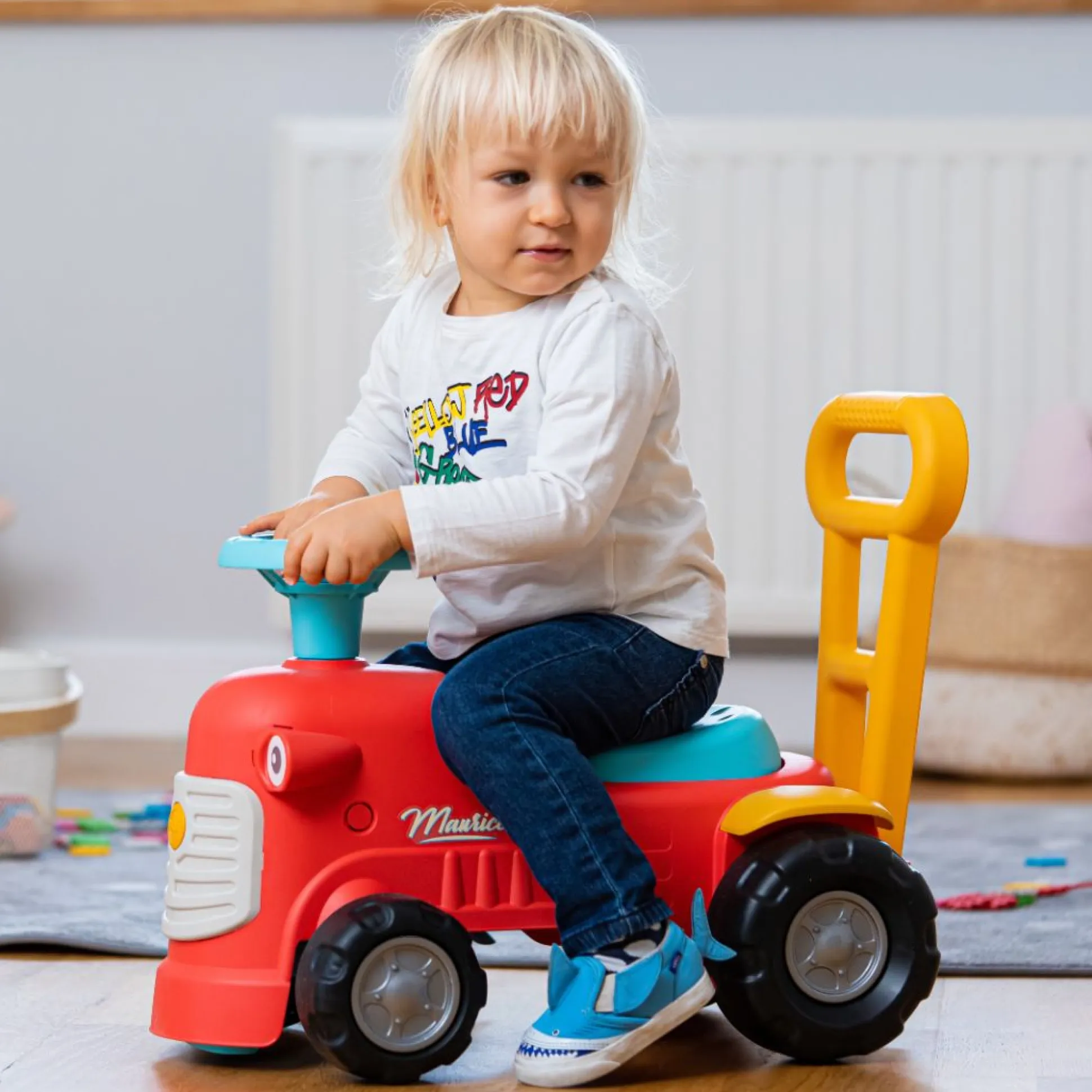 Falk Maurice Vintage Baby Red Tractor