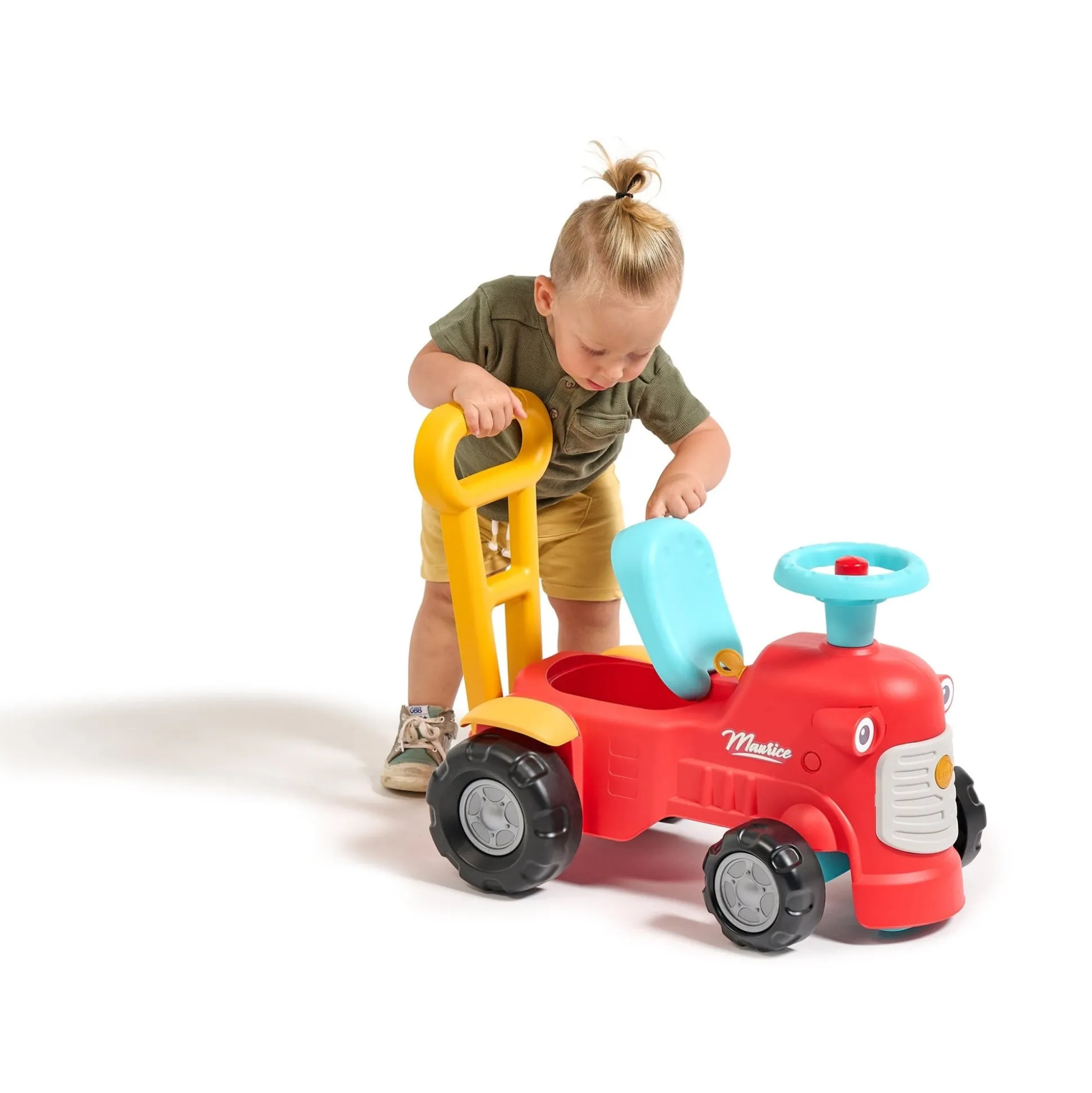 Falk Maurice Vintage Baby Red Tractor