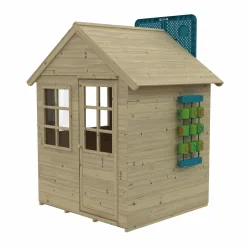 Foxglove Cottage Playhouse with Nought & Crosses and Basketball Hoop - FSC® certified