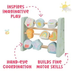 Grow With Peppa Pig Wooden Abacus