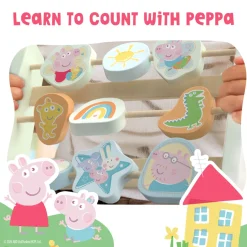 Grow With Peppa Pig Wooden Abacus