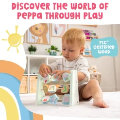 Grow With Peppa Pig Wooden Abacus