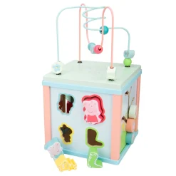 Grow with Peppa Pig Wooden Activity Cube