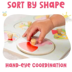 Grow with Peppa Pig Wooden Puzzle Set