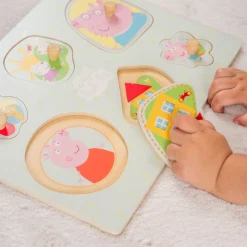 Grow with Peppa Pig Wooden Puzzle Set