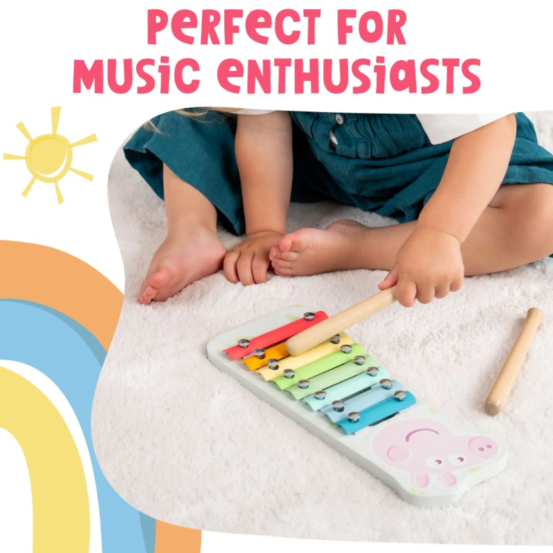 Grow With Peppa Pig Wooden Xylophone