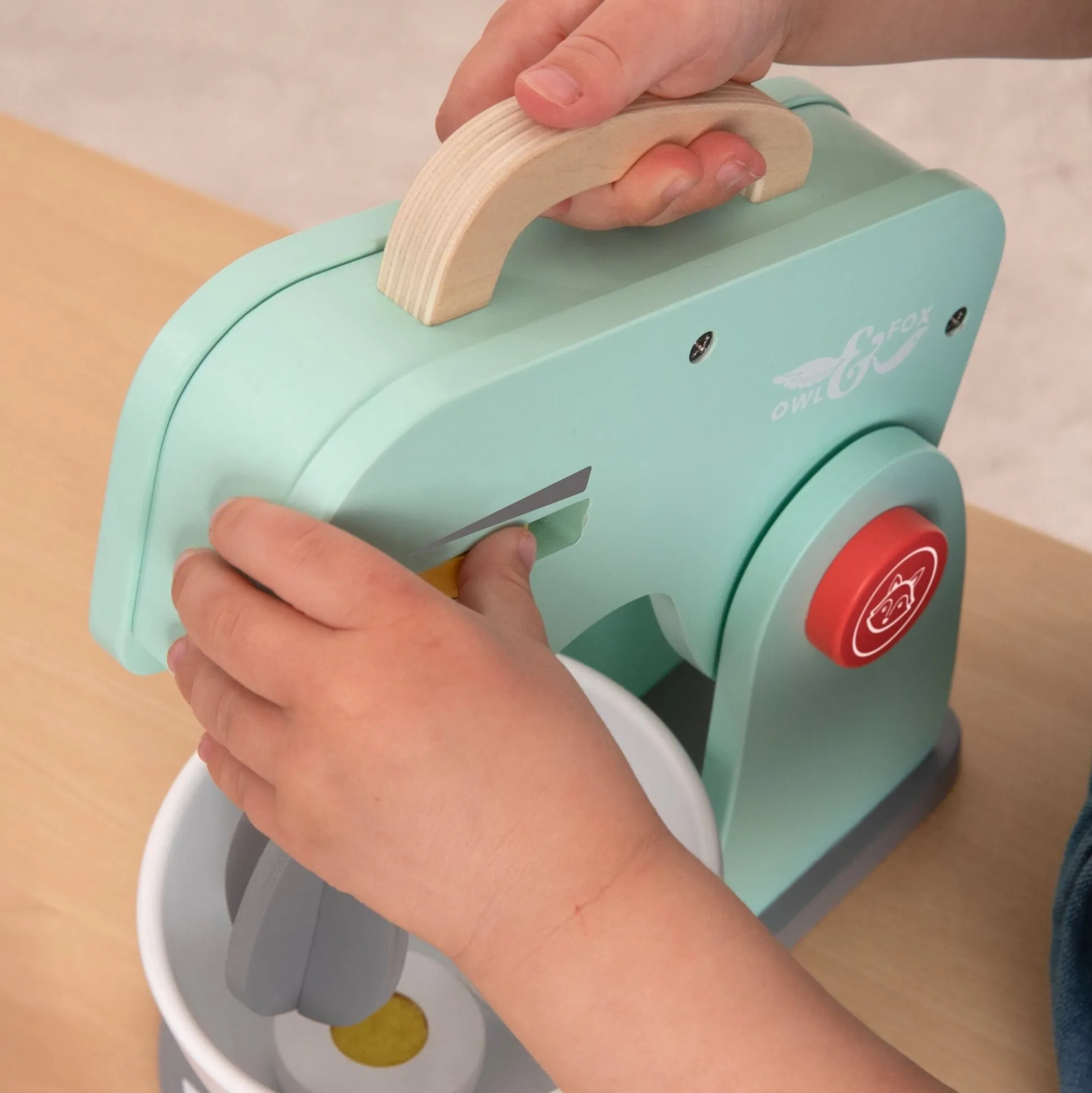 Owl & Fox Wooden Baking Set, Toaster Set & Coffee Machine - FSC® certified