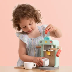 Owl & Fox Wooden Coffee Machine - FSC® certified