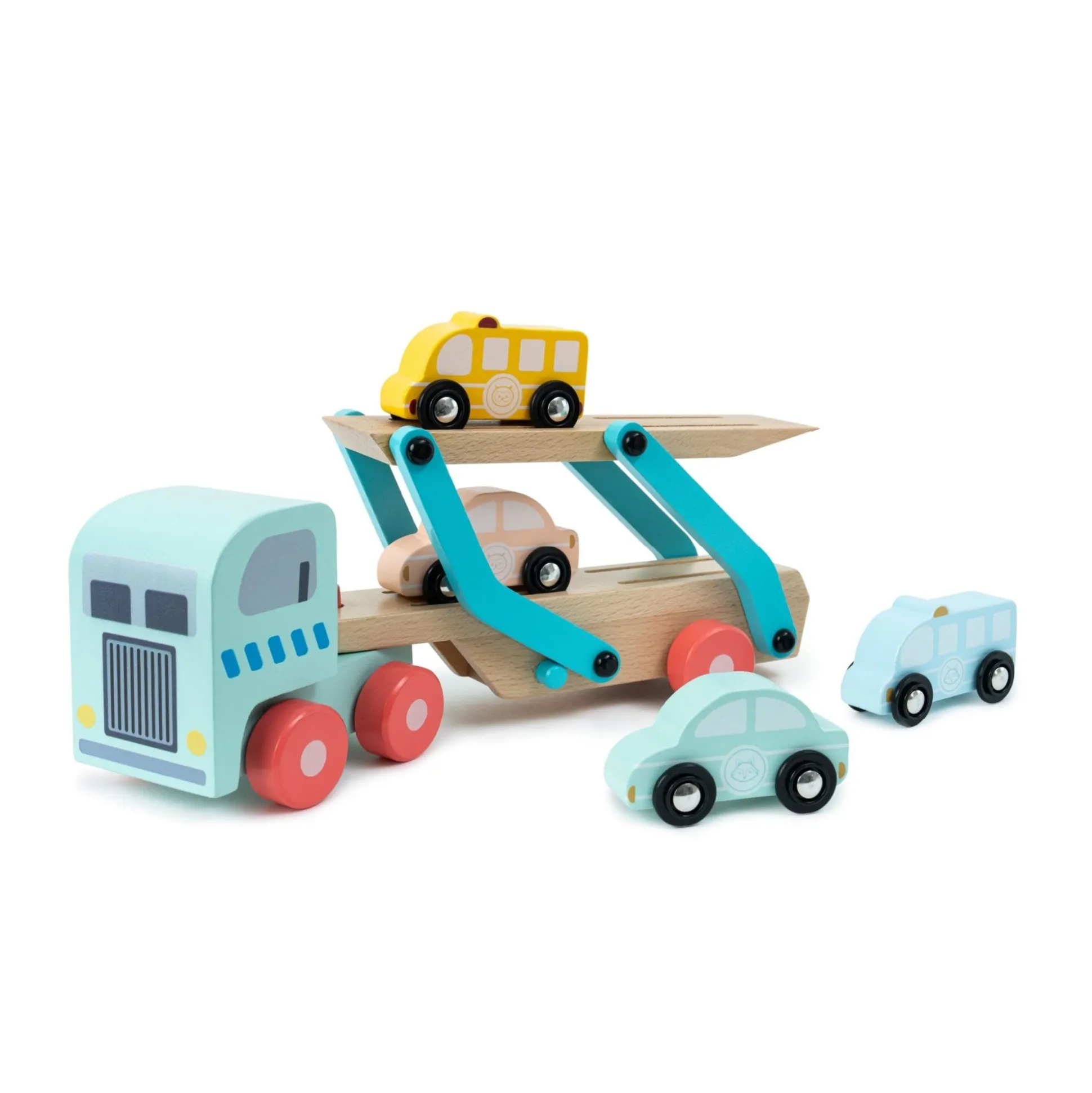 Owl & Fox Wooden Vehicle Transporter - FSC® certified