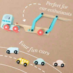 Owl & Fox Wooden Vehicle Transporter - FSC® certified