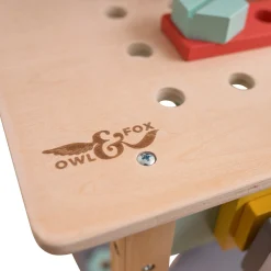 Owl & Fox Wooden Workbench Set - FSC® certified