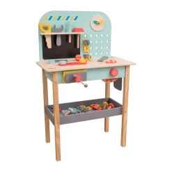 Owl & Fox Wooden Workbench Set with Tool Caddy - FSC® certified