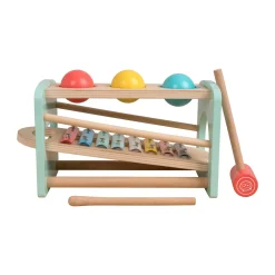 Owl & Fox Wooden Xylophone Bench - FSC® certified