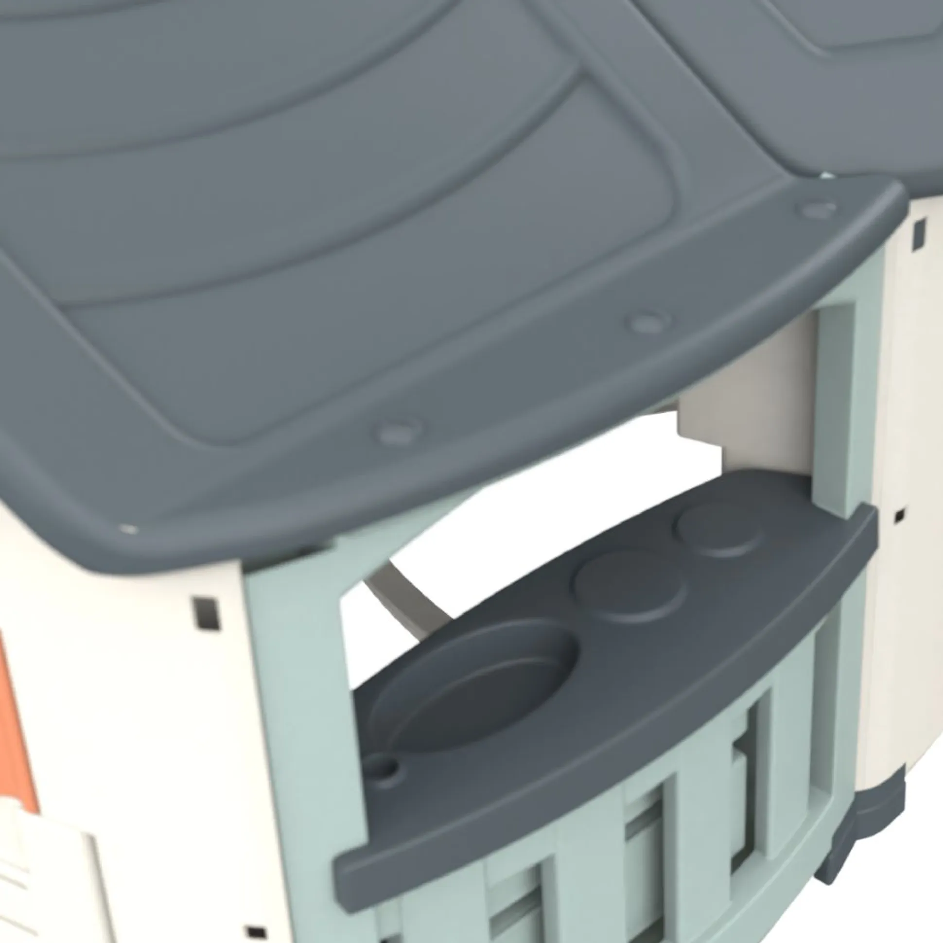 Palplay Grand Villa Plastic Playhouse