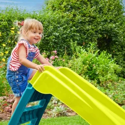PalPlay Green & Blue Plastic Folding First Slide