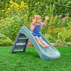 PalPlay Misty Sky Plastic 4ft Folding Slide