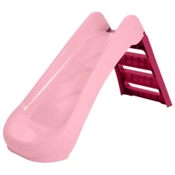 PalPlay Pink & White Plastic Folding First Slide
