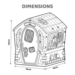 Palplay Plastic Dream Playhouse