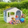 Palplay Plastic Misty Sky Playhouse of Fun