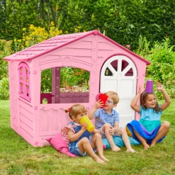 Palplay Plastic Playhouse of Fun - Candy Floss Edition