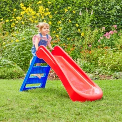 PalPlay Red & Blue Plastic Folding First Slide
