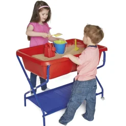 Red Rockface Sand and Water Table and Stand