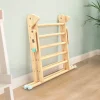 The Energetic Play Pack: TP Active-Tots Pikler Style Wooden Climbing Triangle with Owl & Fox Hammer Bench and Owl & Fox Xylophone