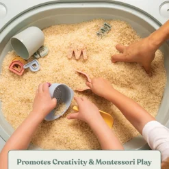 TP Active-Tots Pikler Style 4 in 1 Wooden Play Table with Play Stool - FSC® certified