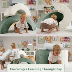 TP Active-Tots Pikler Style Rainbow Arch Playset