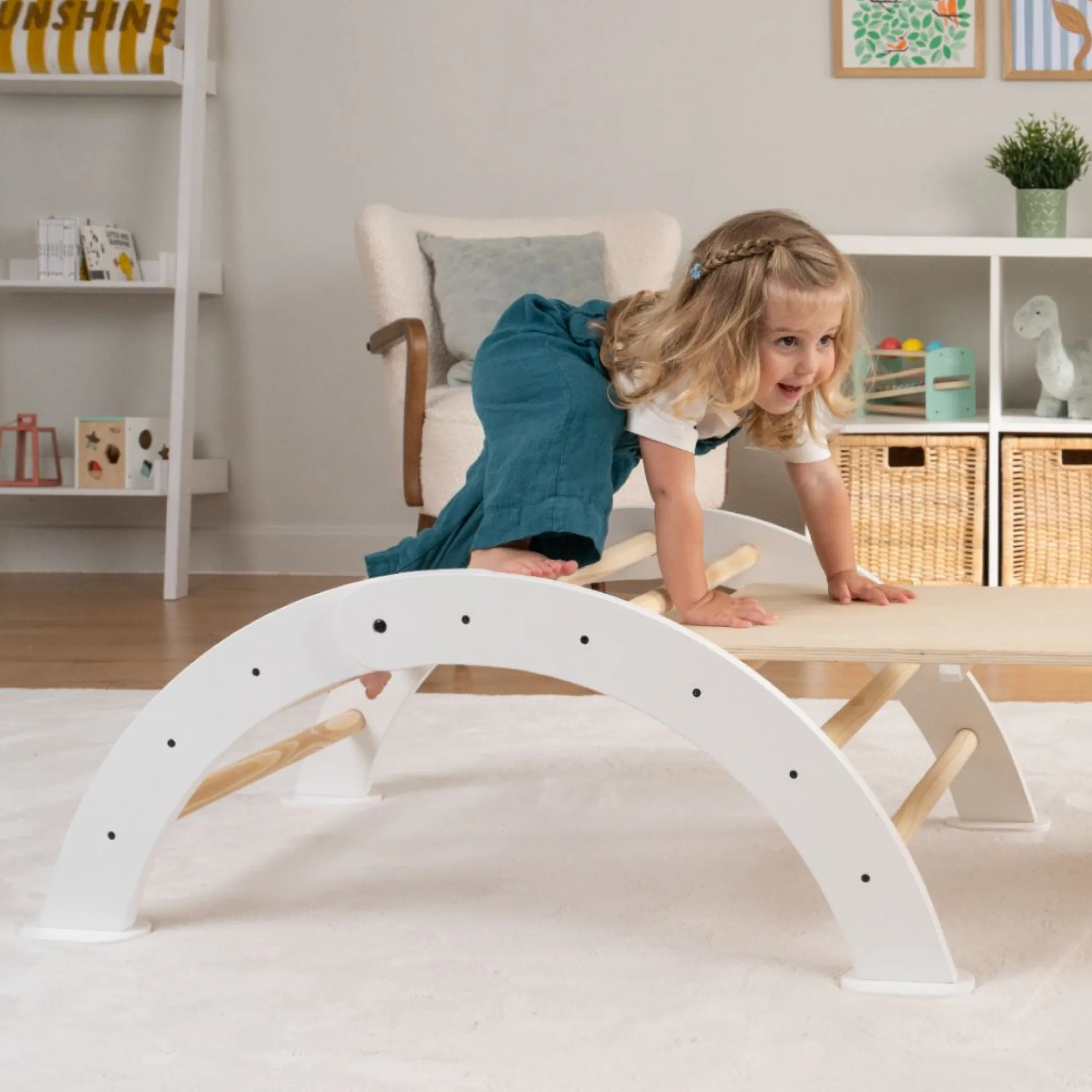 TP Active-Tots Pikler Style Three in One Playset - FSC® certified