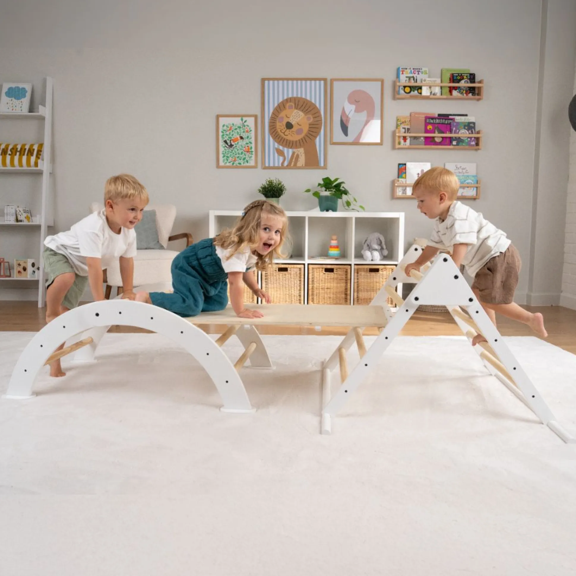TP Active-Tots Pikler Style Three in One Playset - FSC® certified